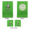 Cow Golfer Large Gift Bag - Approval