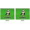 Cow Golfer Linen Placemat - APPROVAL (double sided)