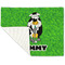 Cow Golfer Linen Placemat - Folded Corner (single side)