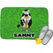 Cow Golfer Memory Foam Bath Mats