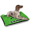 Cow Golfer Outdoor Dog Beds - Large - IN CONTEXT