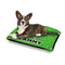 Cow Golfer Outdoor Dog Beds - Medium - IN CONTEXT