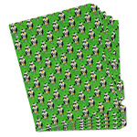 Cow Golfer Binder Tab Divider Set (Personalized)