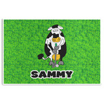 Cow Golfer Disposable Paper Placemats (Personalized)