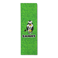 Cow Golfer Runner Rug - 2.5'x8' w/ Name or Text