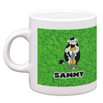 Cow Golfer Espresso Cup (Personalized)