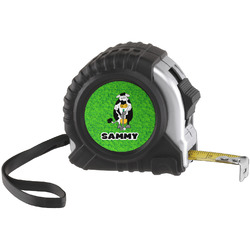 Cow Golfer Tape Measure (25 ft) (Personalized)