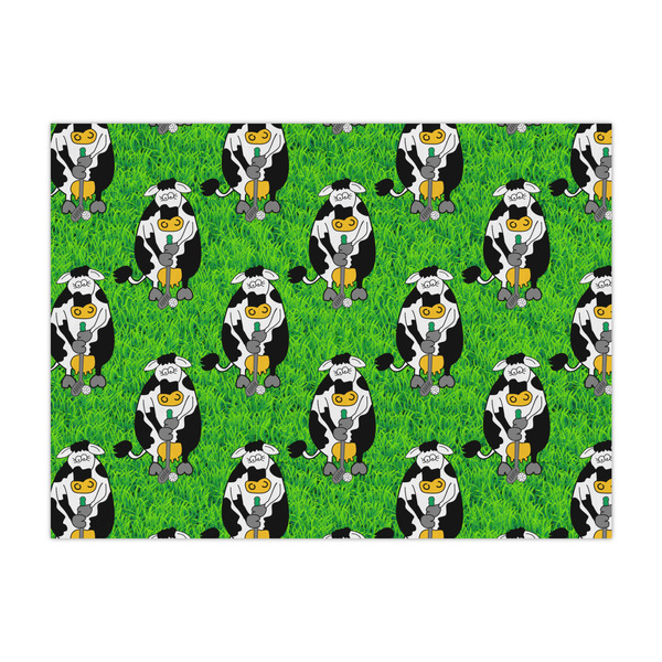 Custom Cow Golfer Large Tissue Papers Sheets - Heavyweight