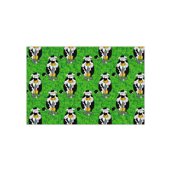 Custom Cow Golfer Small Tissue Papers Sheets - Heavyweight