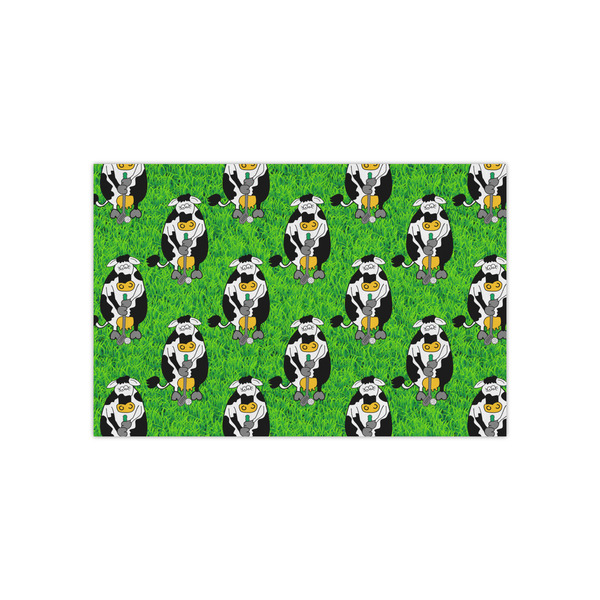 Custom Cow Golfer Small Tissue Papers Sheets - Lightweight