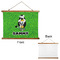 Cow Golfer Wall Hanging Tapestry - Landscape - APPROVAL