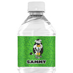 Cow Golfer Water Bottle Labels - Custom Sized (Personalized)