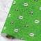 Cow Golfer Wrapping Paper Roll - Matte - Large - Main