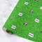 Cow Golfer Wrapping Paper Roll - Matte - Medium - Main