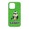 Cow Golfer iPhone 13 Pro Case - Back