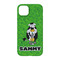 Cow Golfer iPhone 14 Pro Case - Back