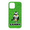 Cow Golfer iPhone 15 Pro Case - Back