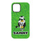 Cow Golfer iPhone 15 Pro Tough Case - Back