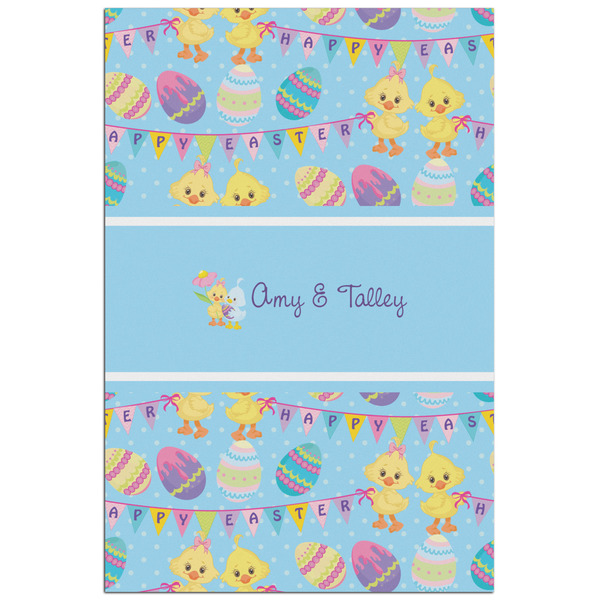 Custom Happy Easter Poster - Matte - 24x36 (Personalized)