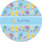 Happy Easter 3" Multipurpose Round Labels - Single Sticker