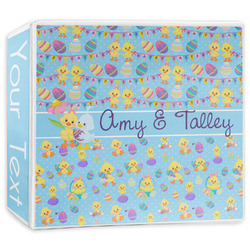 Happy Easter 3-Ring Binder - 3 inch (Personalized)
