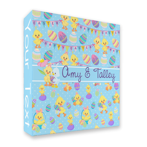 Custom Happy Easter 3 Ring Binder - Full Wrap - 2" (Personalized)