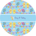 Happy Easter Multipurpose Round Labels - 5" (Personalized)