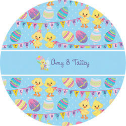 Happy Easter Multipurpose Round Labels - 5" (Personalized)