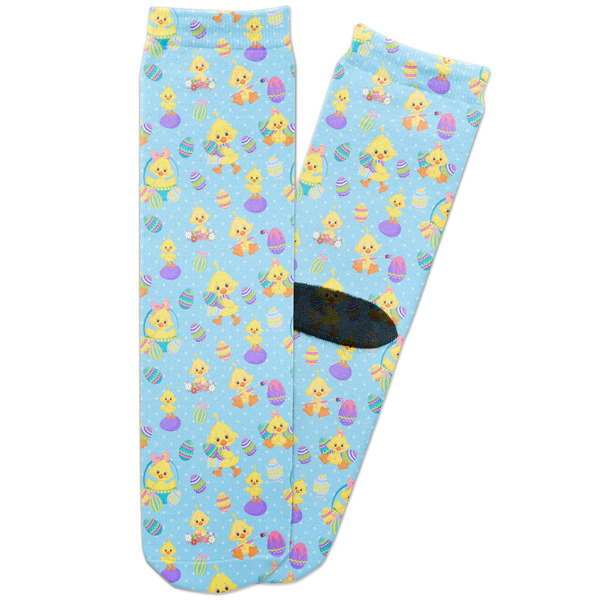 Custom Happy Easter Adult Crew Socks