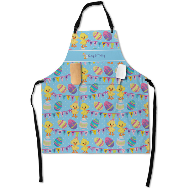 Custom Happy Easter Apron With Pockets w/ Multiple Names