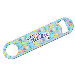 Happy Easter Bar Bottle Opener - White w/ Multiple Names