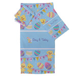 Happy Easter Bath Towel Set - 3 Pcs (Personalized)