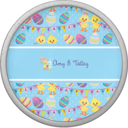Happy Easter Cabinet Knob (Silver) (Personalized)
