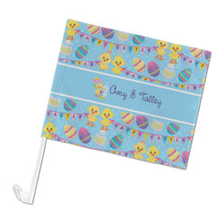Happy Easter Car Flag - Large (Personalized)