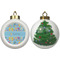 Happy Easter Ceramic Christmas Ornament - X-Mas Tree (APPROVAL)