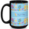 Happy Easter Coffee Mug - 15 oz - Black Full