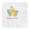 Happy Easter Embossed Decorative Napkins (Personalized)