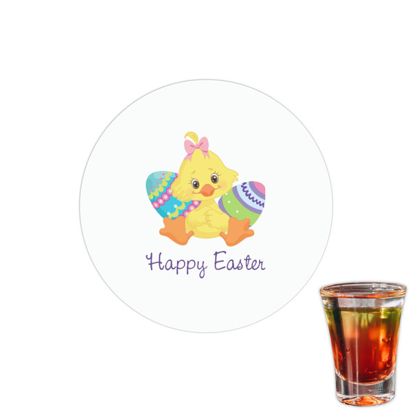 Custom Happy Easter Printed Drink Topper - 1.5" (Personalized)