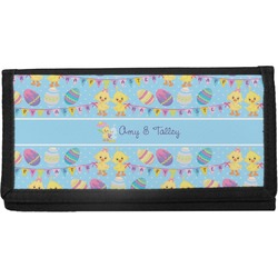 Happy Easter Canvas Checkbook Cover (Personalized)