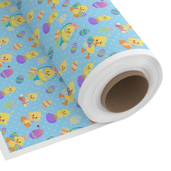 Custom Happy Easter Fabric by the Yard - Spun Polyester Poplin