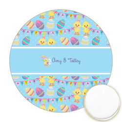 Happy Easter Printed Cookie Topper - 2.5" (Personalized)