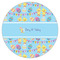 Happy Easter Icing Circle - Medium - Single