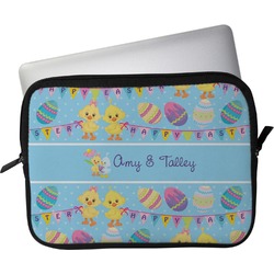 Happy Easter Laptop Sleeve / Case - 15" (Personalized)