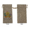 Happy Easter Large Burlap Gift Bags - Front Approval