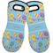 Happy Easter Neoprene Oven Mitt -Set of 2 - Front