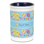 Happy Easter Ceramic Pencil Holders - Blue