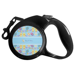 Happy Easter Retractable Dog Leash (Personalized)