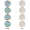 Happy Easter Round Linen Placemats - APPROVAL Set of 4 (single sided)