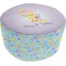 Happy Easter Round Pouf Ottoman (Bottom)