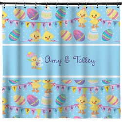 Happy Easter Shower Curtain - 71" x 74" (Personalized)